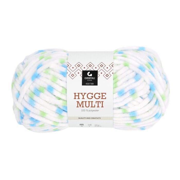 Hygge Multi 6405 Blå/mint dots