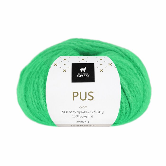 Pus 4055 Skarp grønn