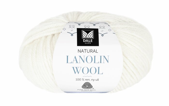 Lanolin Wool 1438 Hvit