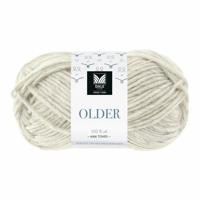 Older 424 Lys grå melert