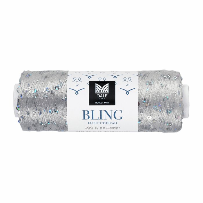 Bling Effekttråd 701 Grå