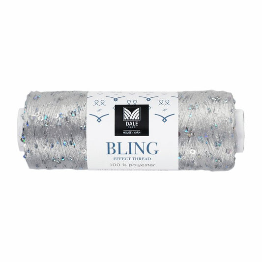 Bling Effekttråd 701 Grå