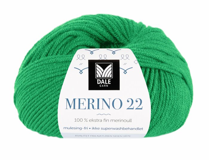 Merino 22 2031 Skarp grønn