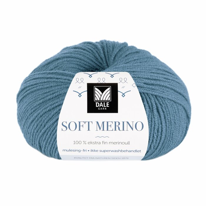 Soft Merino 3036 Lys denim