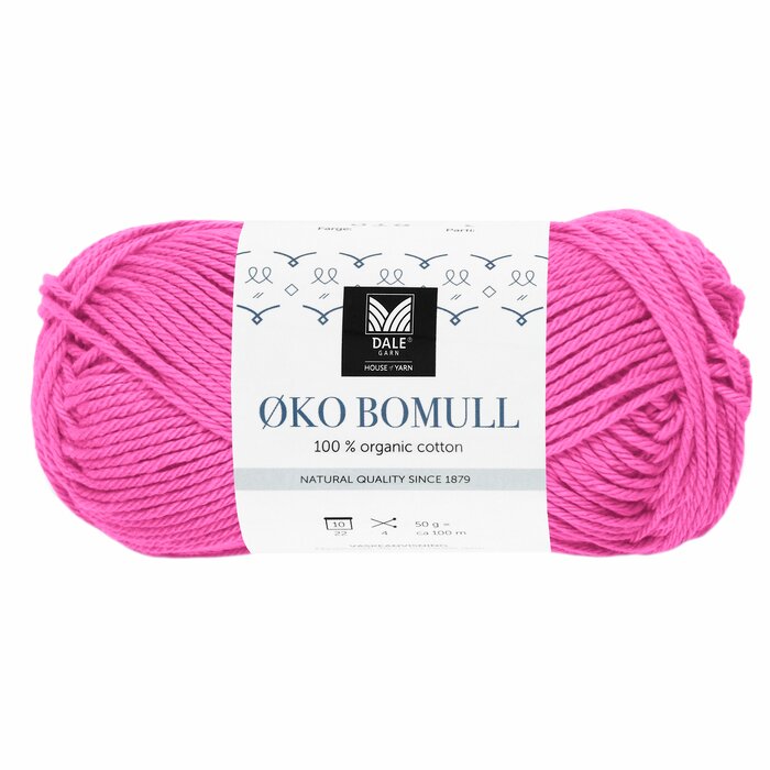 Øko Bomull 333 Fuksia