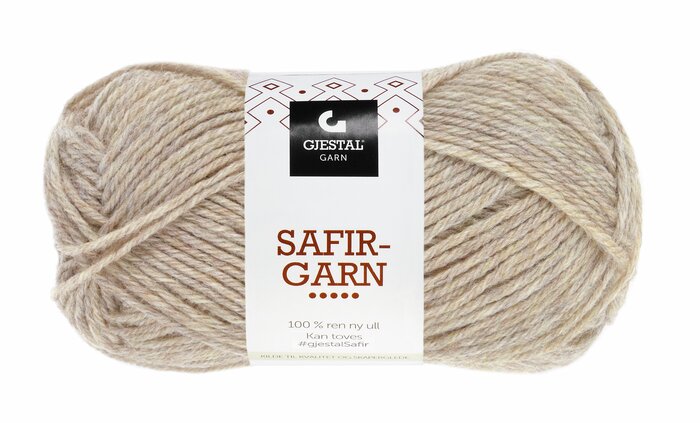 Safir 498 Beige melert
