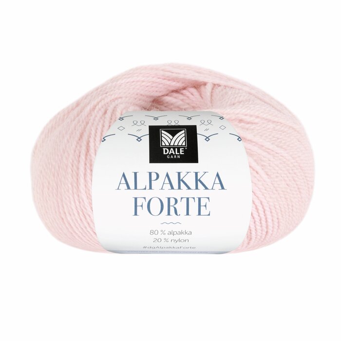 Alpakka Forte 743 Lys rosa
