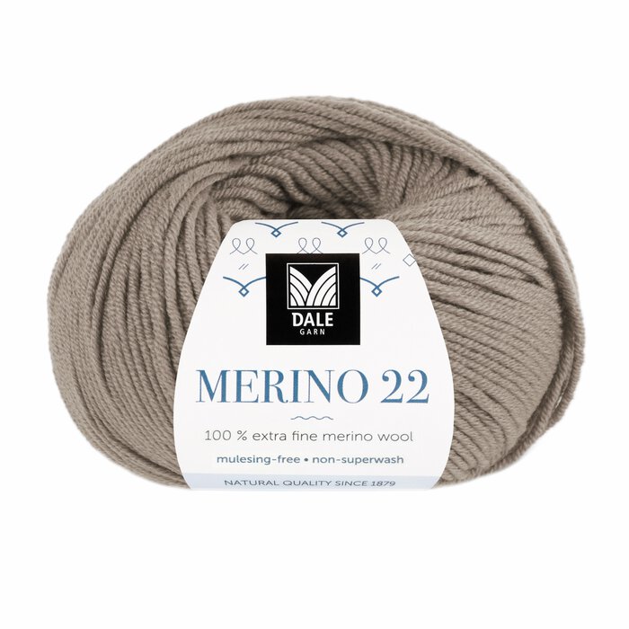 Merino 22 2040 Gråbeige melert