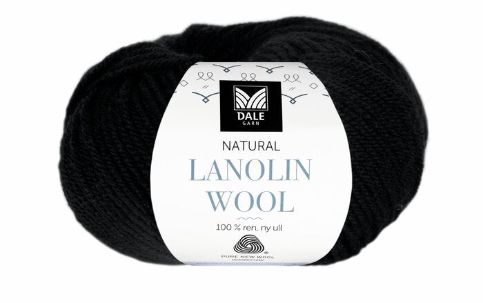 Lanolin Wool 1404 Svart