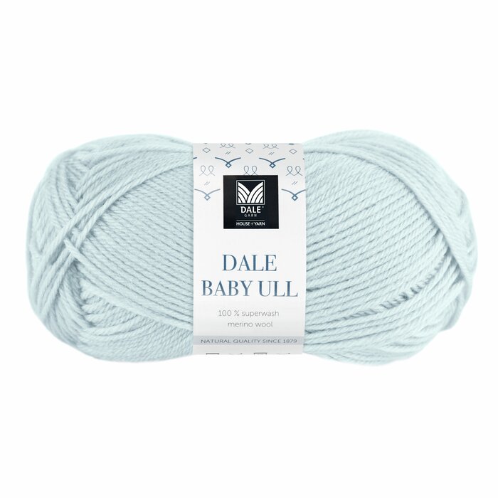 Dale Baby Ull 8558 Lys blå