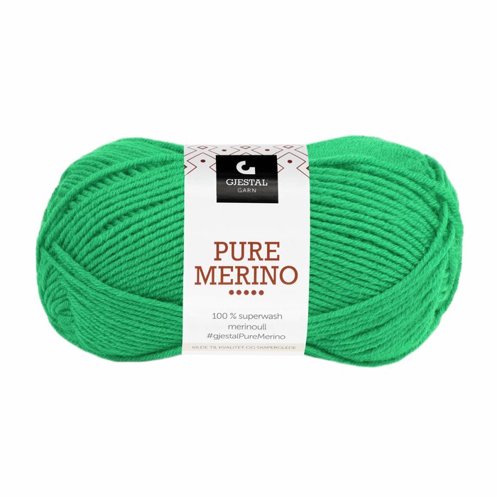 Pure Merino 131 Skarp grønn
