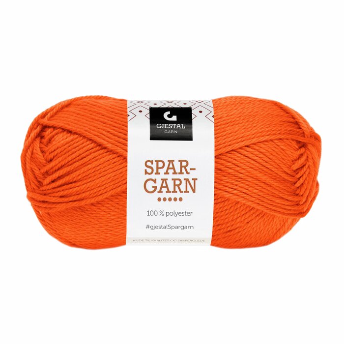Spargarn 597 Oransje