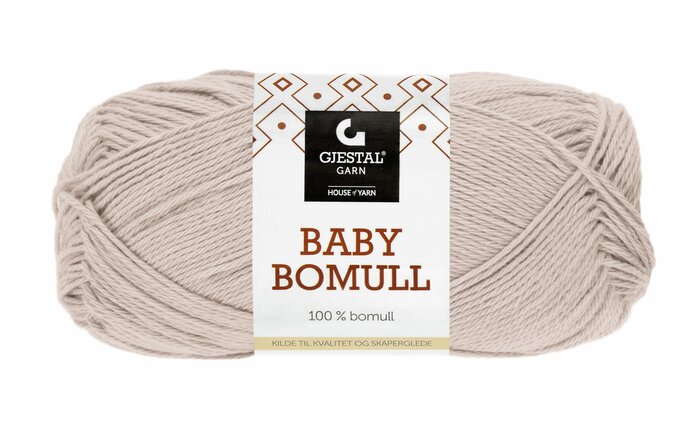 Baby bomull 504 Sand