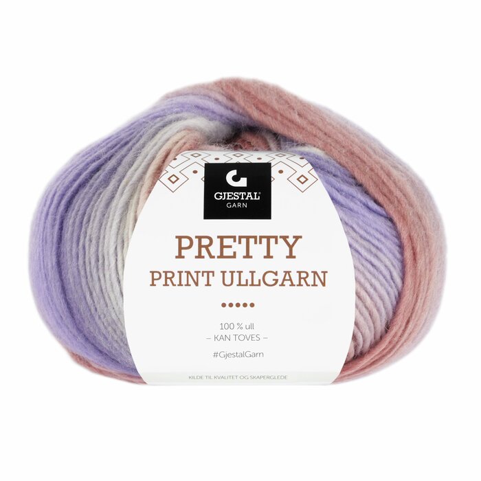 Pretty Print Ullgarn 509 Lillafarget