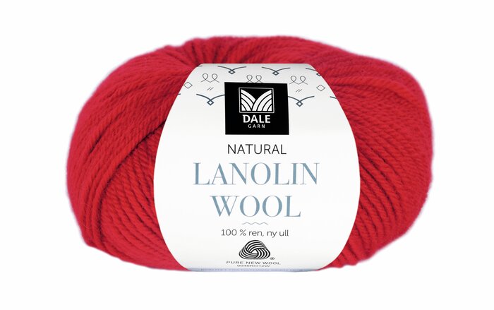 Lanolin Wool 1407 Klarrød