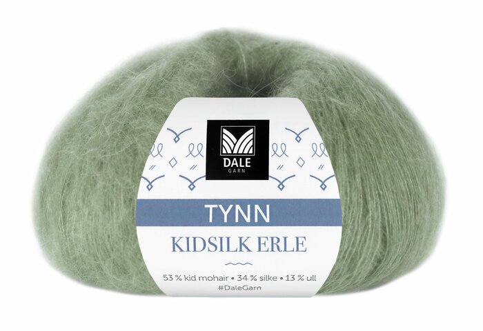 Thin KidSilk Erle 4009 Jadegrønn