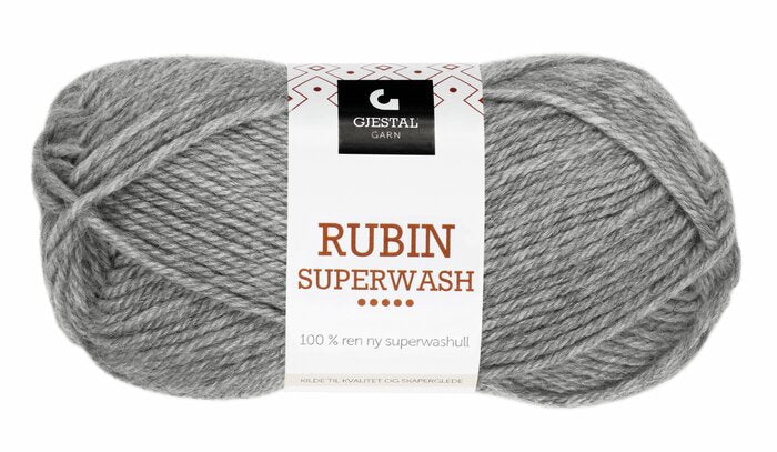 Rubin 405 Grå melert