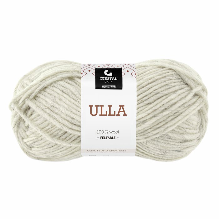 Ulla 2424 Lys grå melert