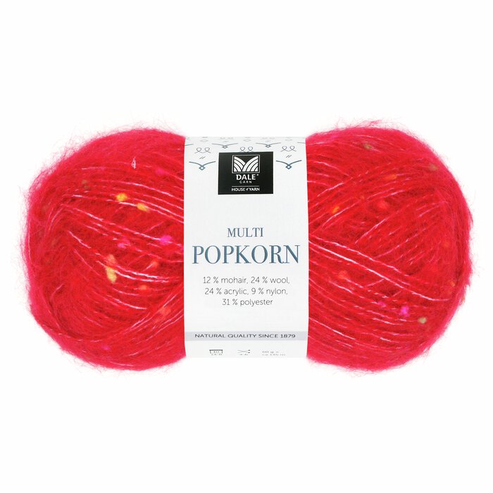 Multi Popkorn 517 Rød