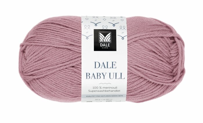 Dale Baby Ull 8502 Dus gammelrosa