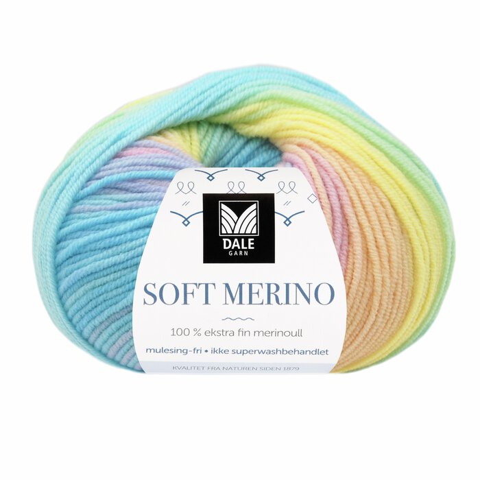 Soft Merino 3041 Pastell print