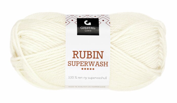 Rubin 402 Hvit