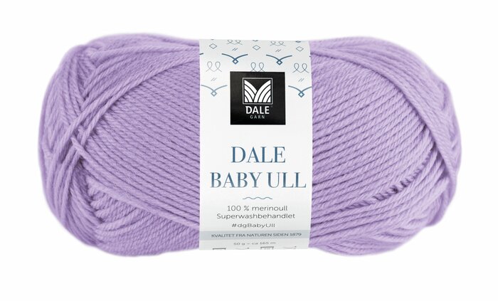 Dale Baby Ull 8532 Lys lavendel