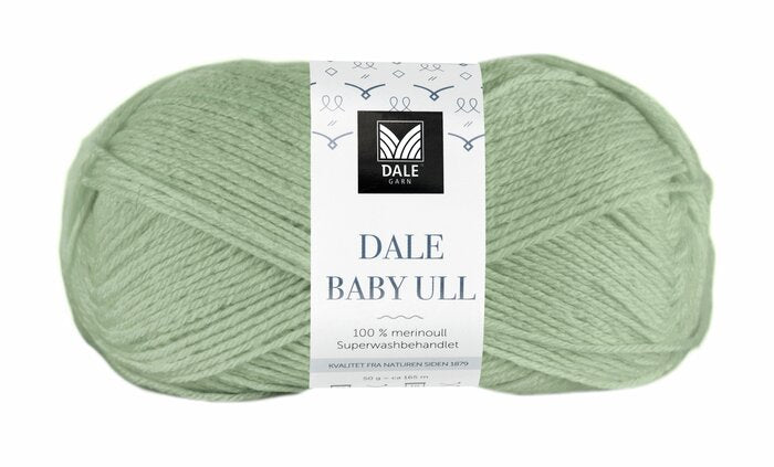 Dale Baby Ull 8520 Dus jadegrønn