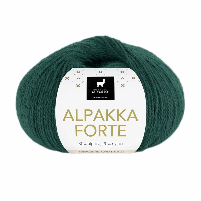 Alpakka Forte 737 Gran grønn