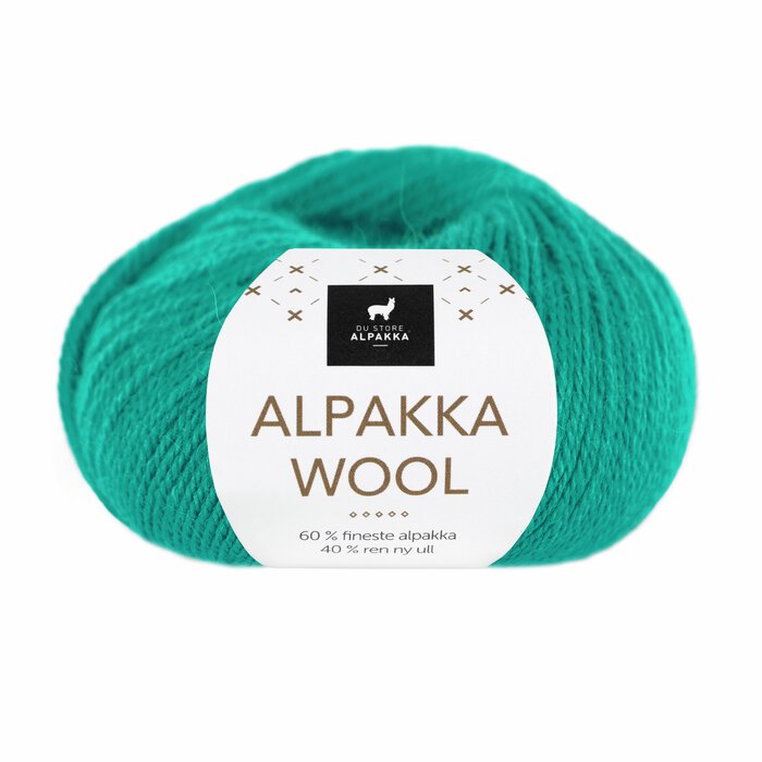 Alpakka Wool 563 Tropisk blå