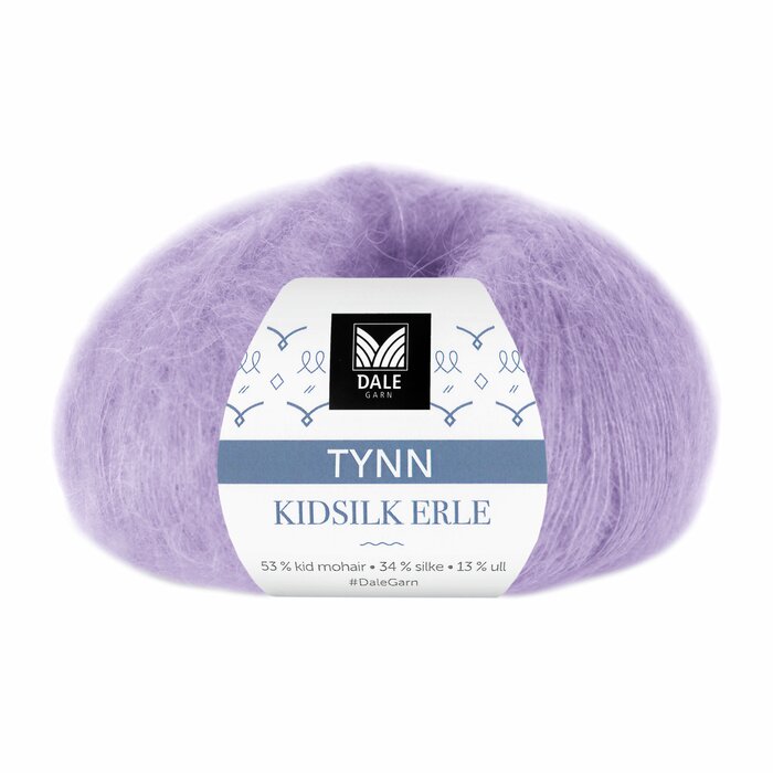 Thin KidSilk Erle 4030 Lys lavendel