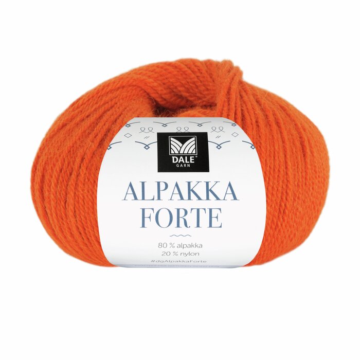 Alpakka Forte 740 Oransje
