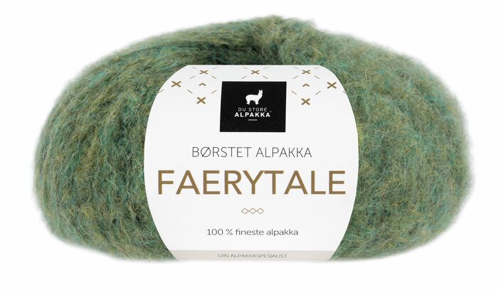 Faerytale 769 Olivengrønn melert
