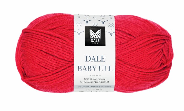 Dale Baby Ull 4018 Rød