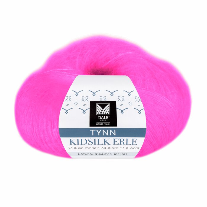 Thin KidSilk Erle 4046 Neonrosa