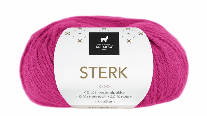Sterk 825 Mørk rosa