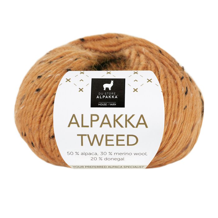 Alpakka Tweed 136 Safrangul