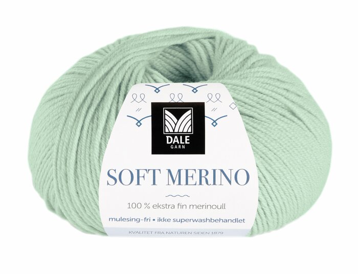 Soft Merino 3031 Mintgrønn