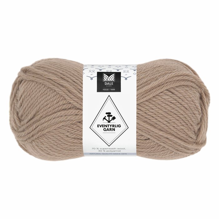Eventyrlig Garn 7613 Brun