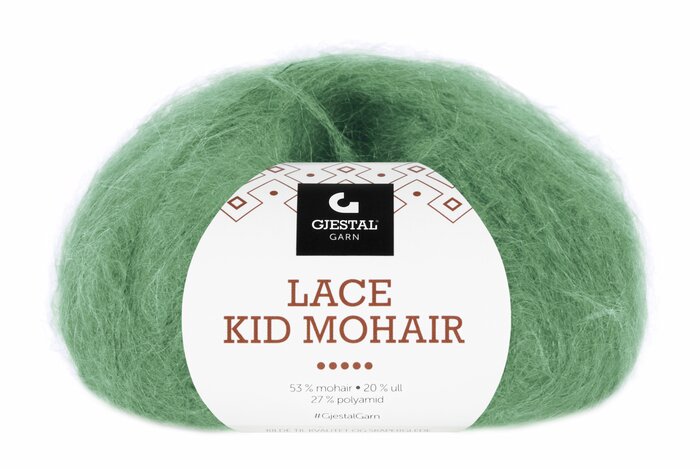 Lace Kid Mohair 915 Gressgrønn