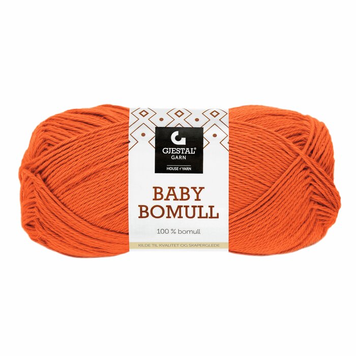 Baby bomull 511 Oransje