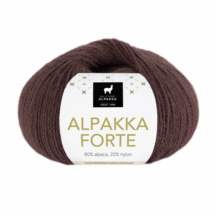 Alpakka Forte 734 Brun