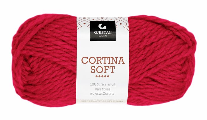Cortina Soft 709 Valmue rød