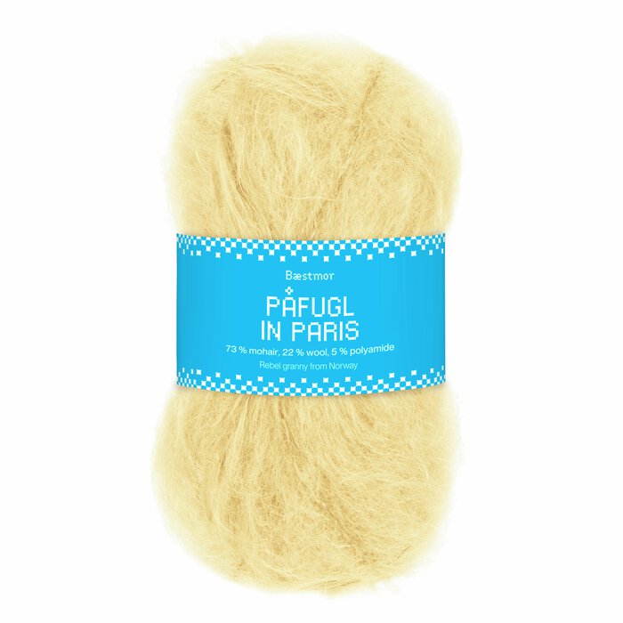 Påfugl in Paris 7901 Light yellow